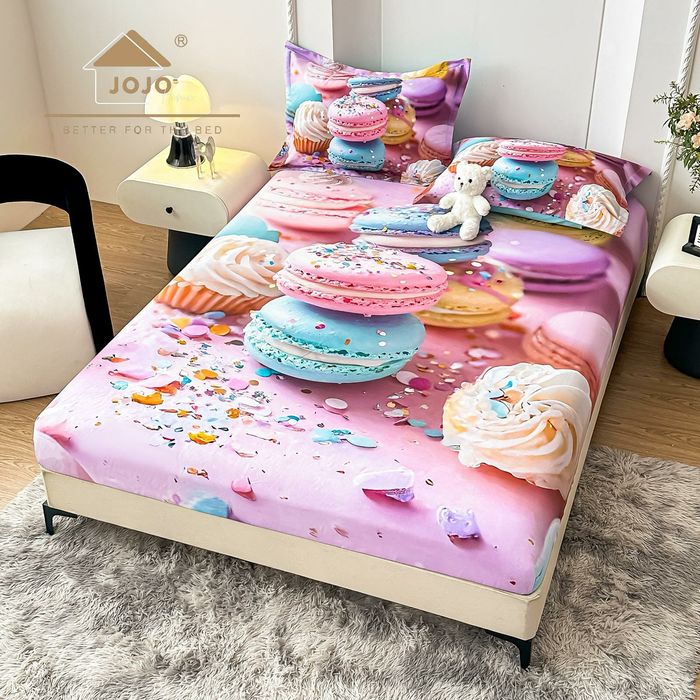 Set huse pat+2 fete de perna