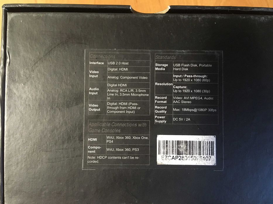 Продам устройство видеозахвата EzCap 280