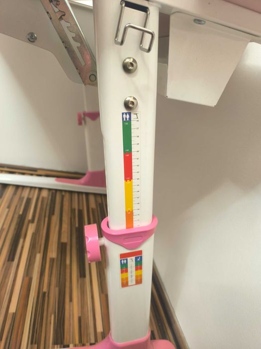 Birou și scaun reglabile, fete