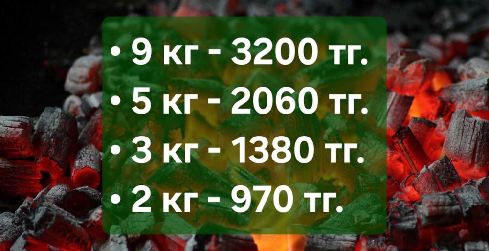 Уголь древесный/ заводское качество