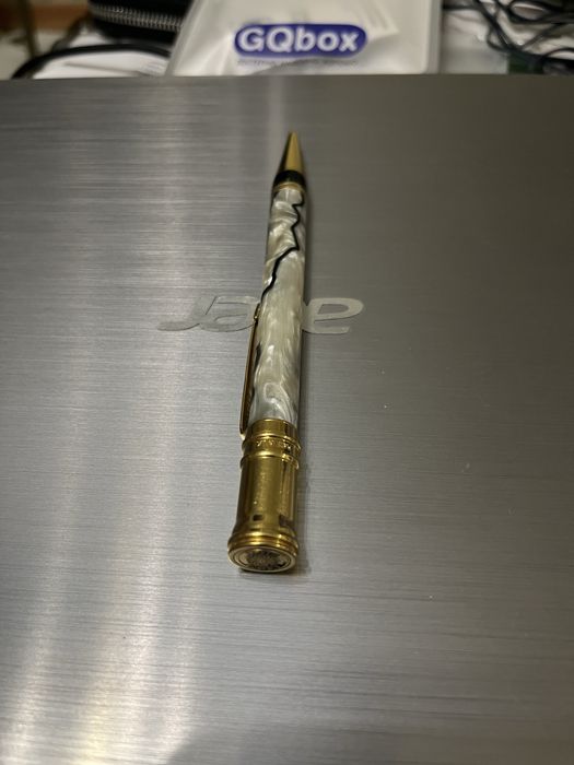 Ручка Parker Duofold Pearl & Black, оригинал, перламутр, позолота