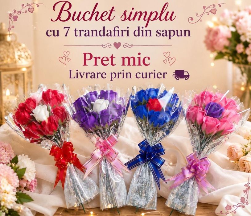 Buchete cu trandafiri