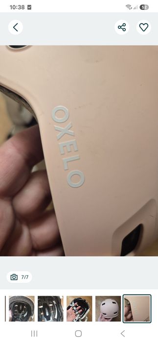 Casca de protecție fete Oxelo