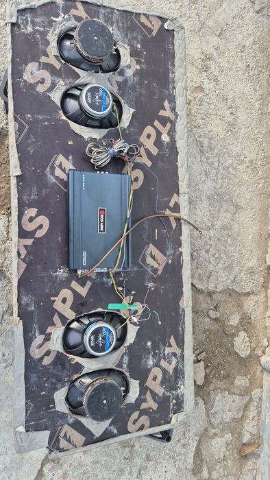 Колонки и усилитель