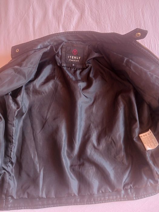 Детско кожено яке естествена кожа за дете 6г