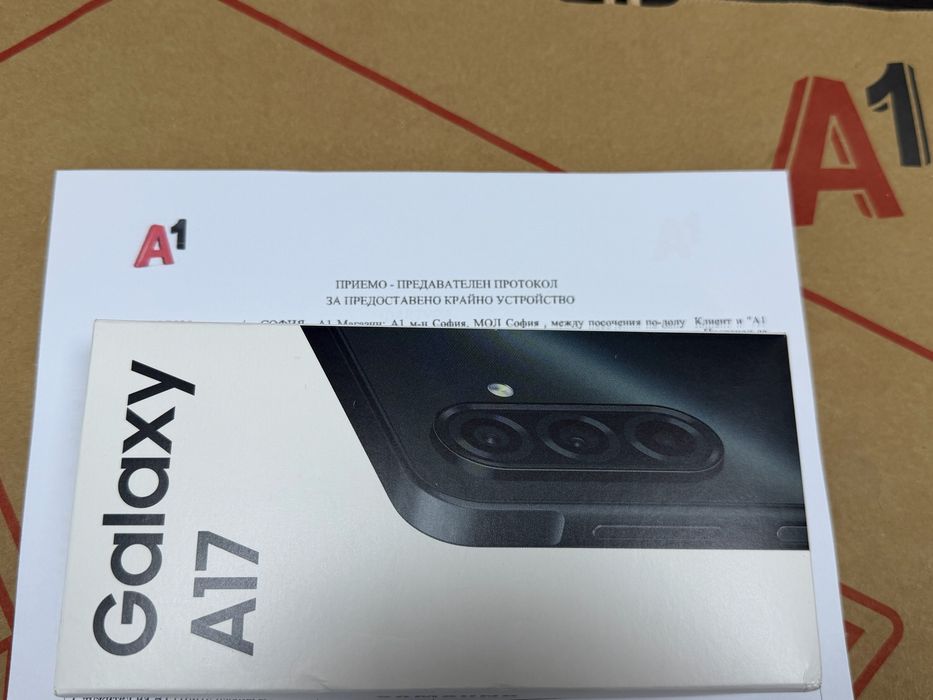 ЗАПЕЧАТАН 128GB Samsung A17 TTEC MODE Гаранция от A1 до 2028год. Black / Черен