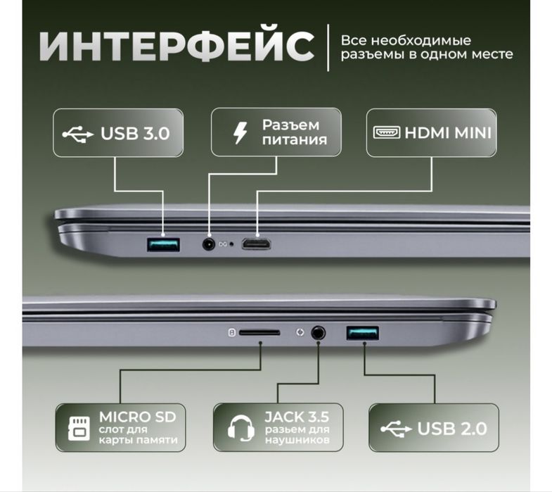 Ноутбук HYDRA Home H20 15.6"