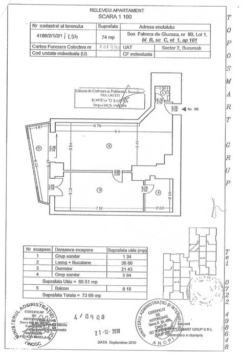 Apartament 2 camere în Aviatorilor-Pipera-Upground Residence