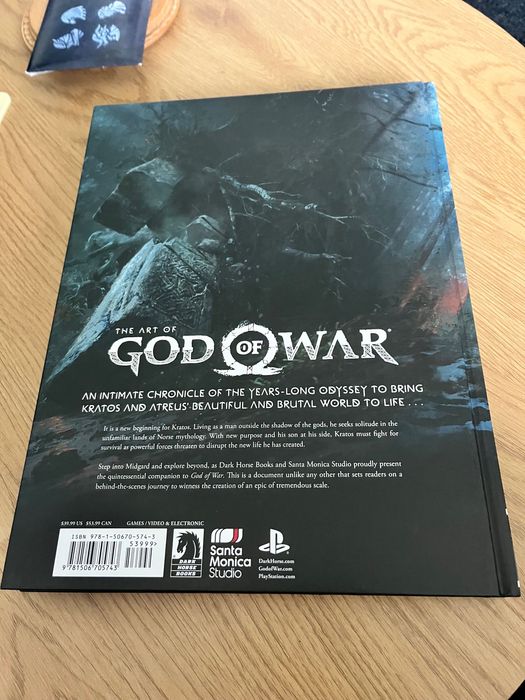 Колекционерски Artbooks за игри и манга. Dibujante Nocturno, God of War