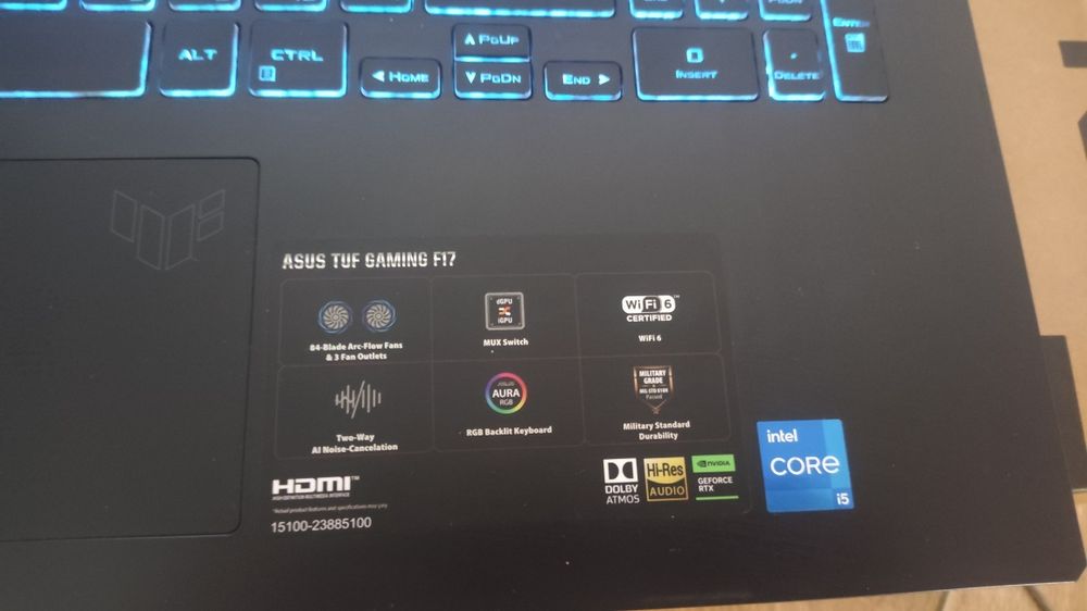 Ноутбук игровой Asus