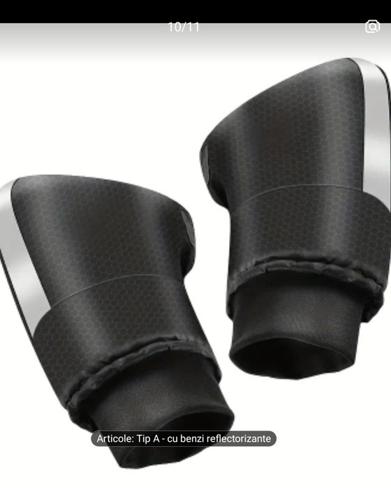 Manusi pentru ghidon Moto/Scuter/Bicicleta Impermeabile Calduroase FIX