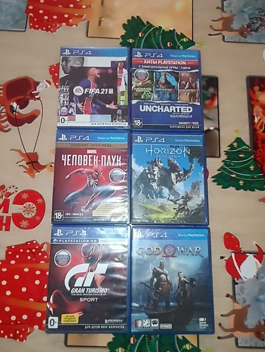 Ps4 slim 1тв 6диск