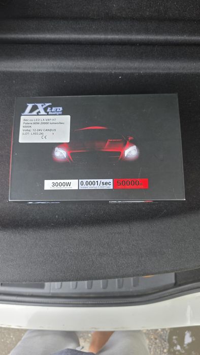 Set Becuri cu led LX-V8P H7. Noi