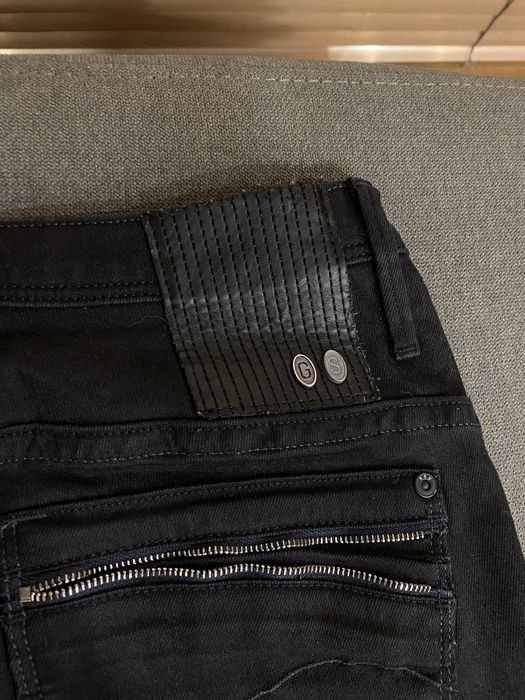 Дамски дънки G-star черни