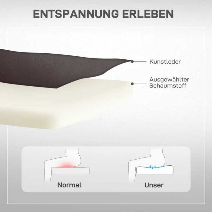 Повдигащ се стол HOMCOM с регулируема облегалка, асистент за повдигане