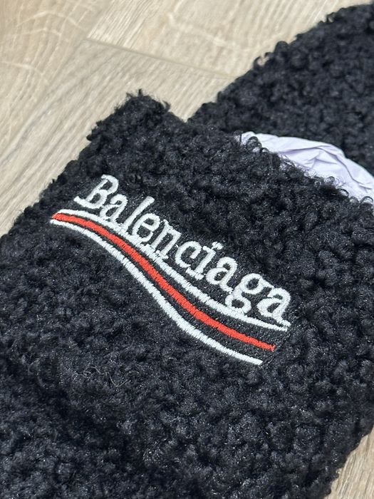 Balenciaga Furry Slide