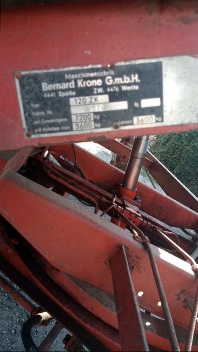 Remorcă basculabilă KRONE 120 ZK 2 – 7,2 Tone
