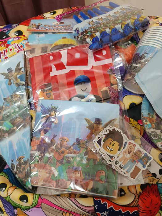 Комплект за рожден ден на тема Roblox