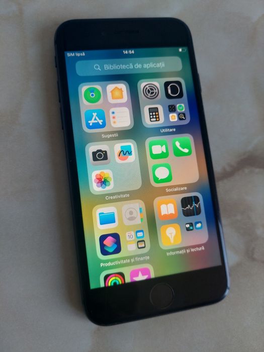 Vând Apple iPhone 8 64GB Black [impecabil][fără probleme] //poze reale