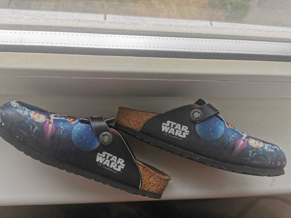 Детски кожени кроксове Star Wars