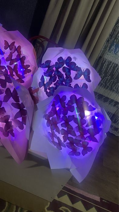 Букет светящийся