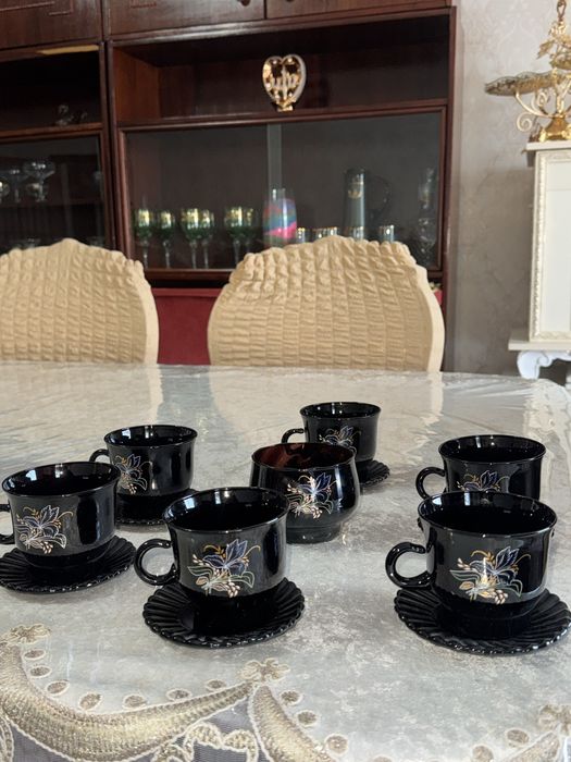 Форфорный Чайный набор стаканов