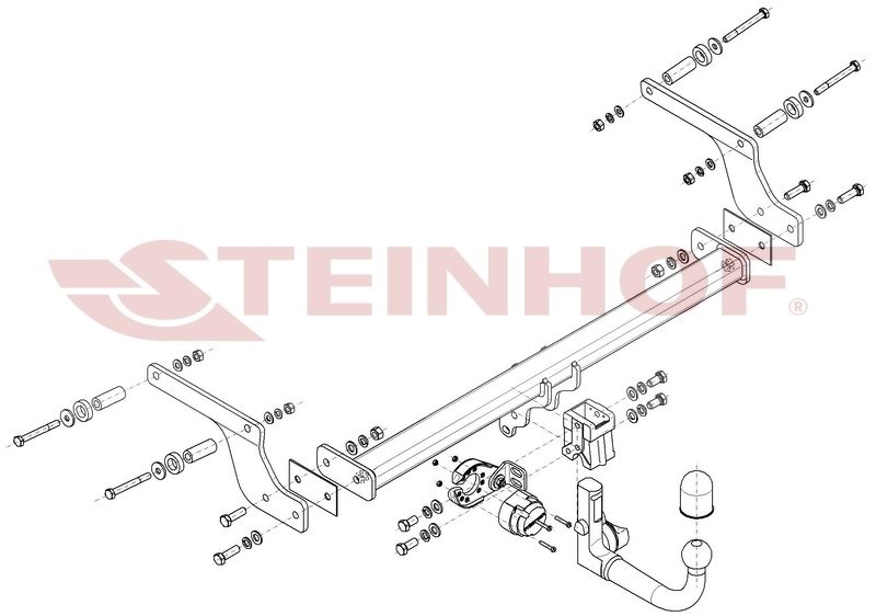 carlig remorcare dacia duster 2 suv 2013 - 2024