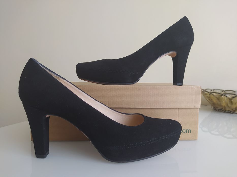 Туфли замшевые Unisa