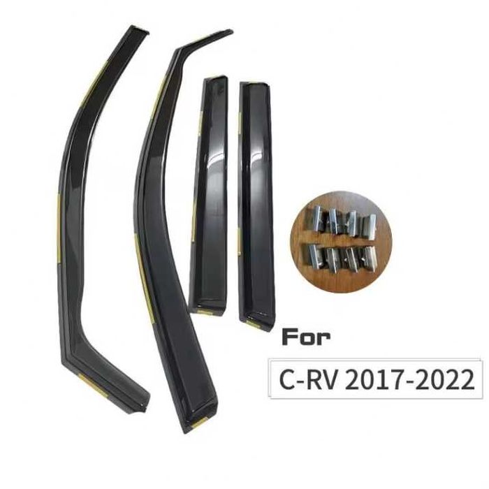 Комплект от 4 броя ветробрани за HONDA CRV 2017 до 2022