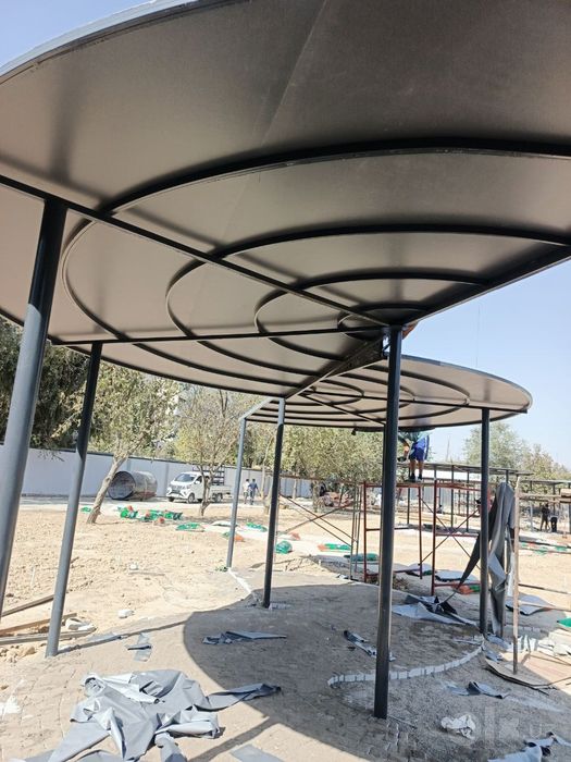 BANER TENT USTOVKA SALAFAN. Салафан ойна орнатамиз
