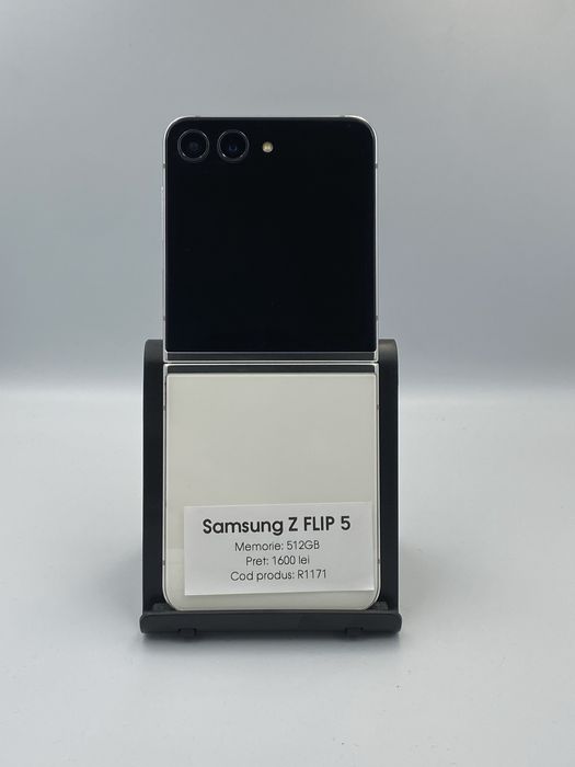 Samsung Z Flip 5 - 512gb memorie, 1 an garantie