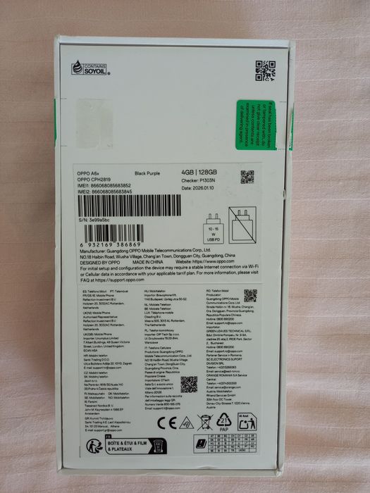Oppo 6x 5G purple