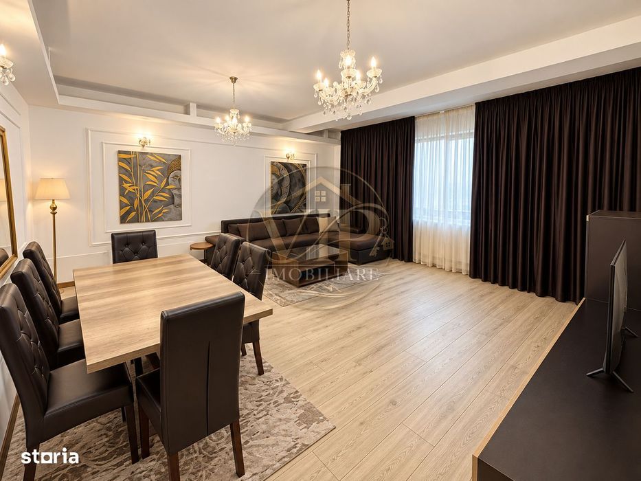 Apartament Premium Cu 3 Camere | 95 Mp Utili | Mobilat Și Utilat