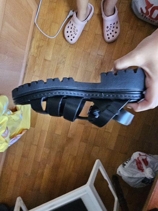 НОВИ оригинални сандали Melissa Flox Black, размер 37