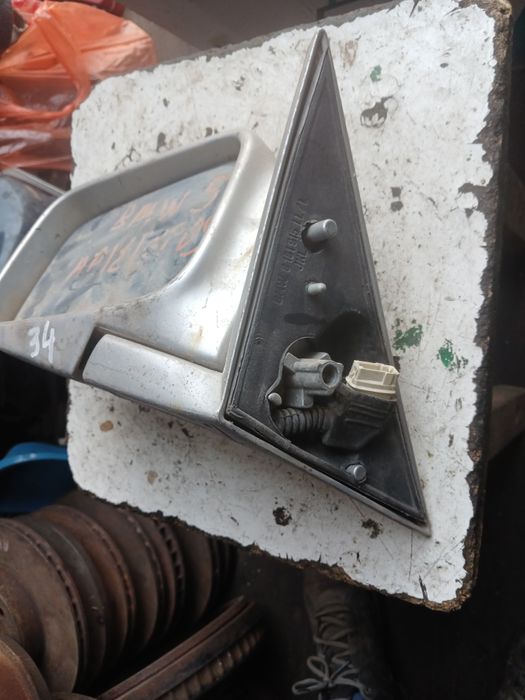 Зеркало БМВ Е34 левое электро