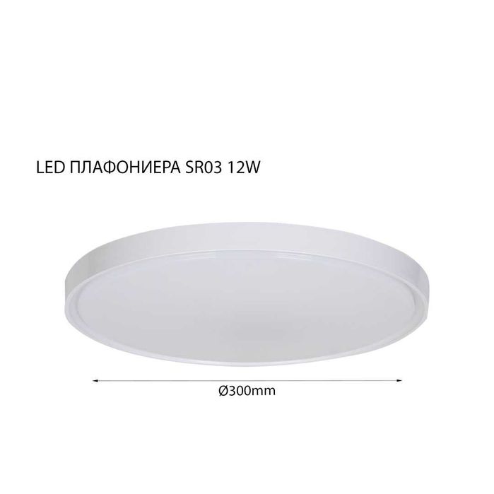 Лед плафониера с дистанционно