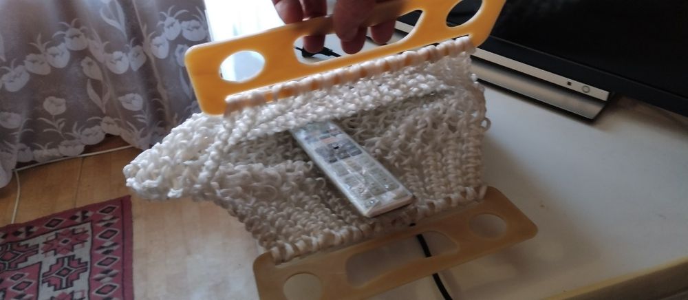 Плетена чанта за пазар от качествен сезал през 1980г