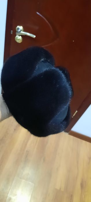 Норковая шапка в отличном состоянии