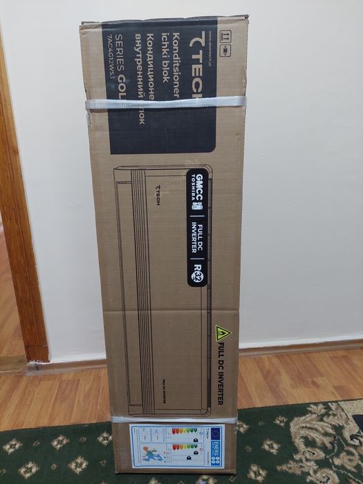 Продам кондиционер tech 12 full dc invetеr новый брал за 275$