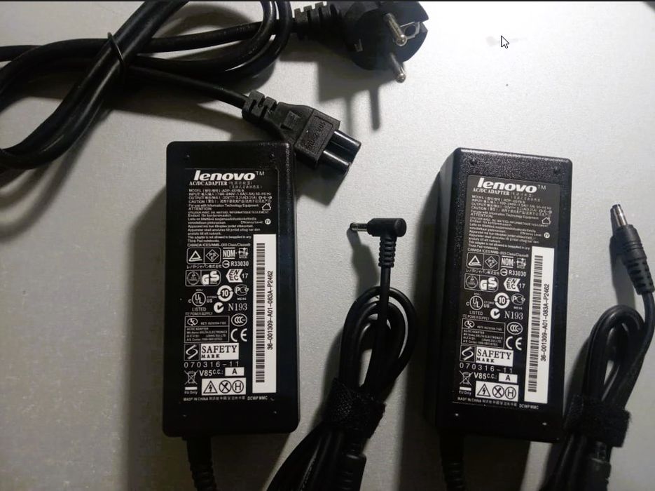 от ЛЕНОВО зарядка блок питания
