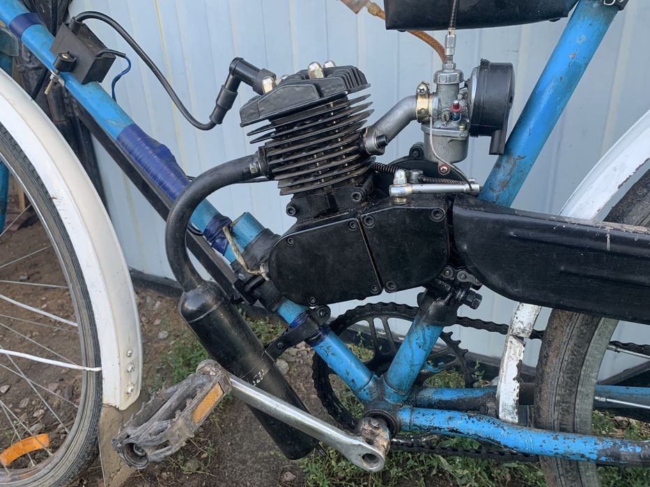 Велосипед с мотором,  Дырчик, мопед