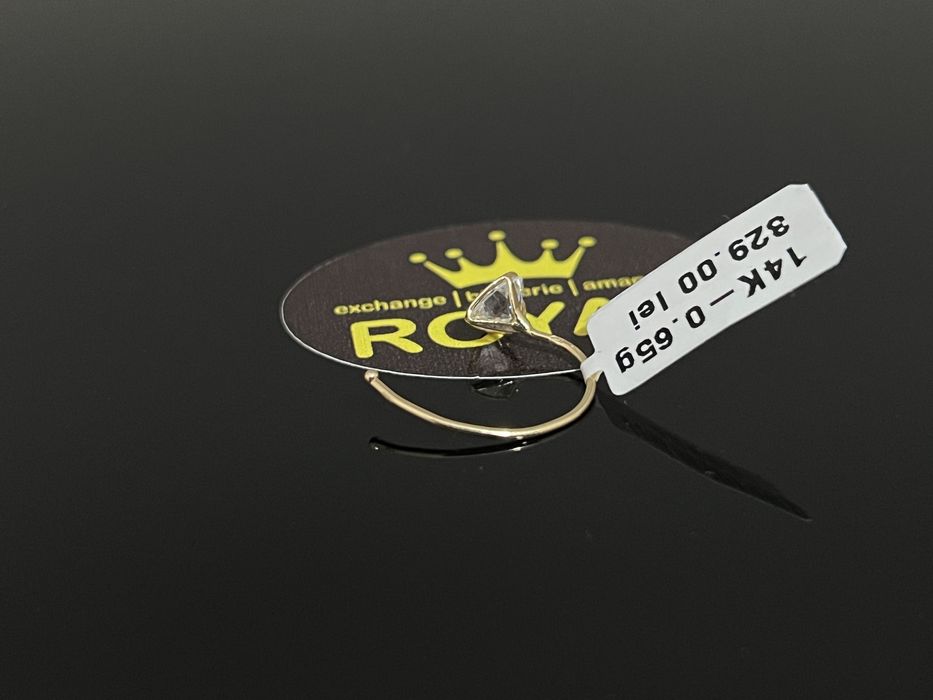 Bijuteria Royal CB : Cercel buric aur nou 14k 0,65gr