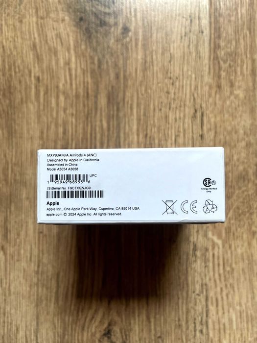 Apple AirPods 4, Active Noise Cancellation, неразопаковани