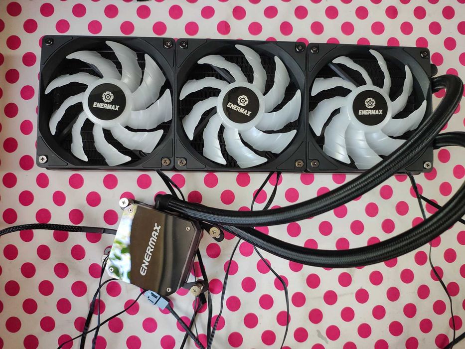 Cooler CPU Enermax Liqmax III RGB 360 socket AMD AM5, AM4.