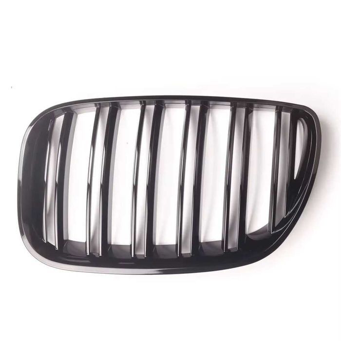 Set 2 grile duble M negru lucios BMW X5 E53 facelift 2003-2006