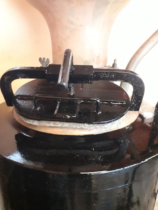 Cazan distilarie Germania cu ferbere in baie marina!