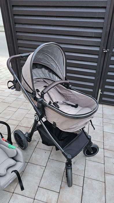 Carucior 3 in 1 Coccolle Ago, pliabil, copertina XXL