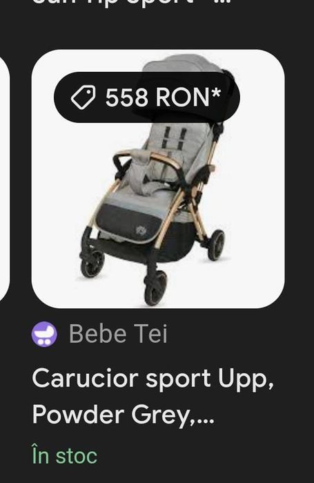 Vând cărucior sport