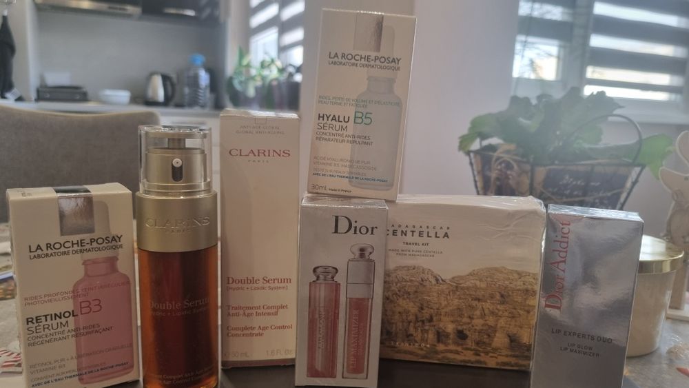DIOR,Clarins,, La roche -posay