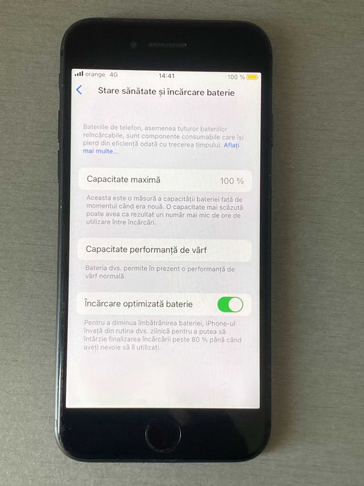 iPhone 8-256Gb raritate ! Touch ID bun/ bateria 100% !